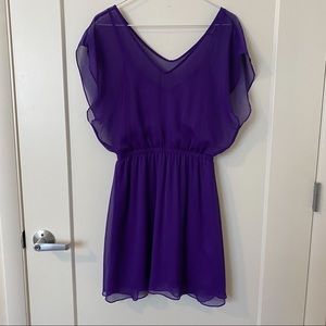 Purple Express Dress